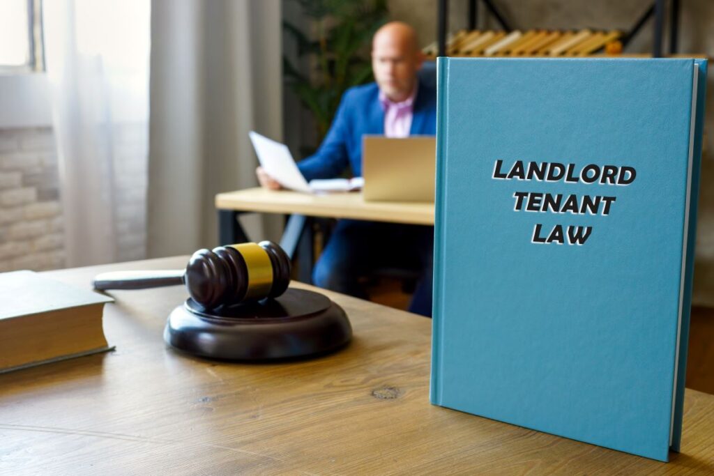 Lawyer working on landlord tenant law in Sacramento, California.