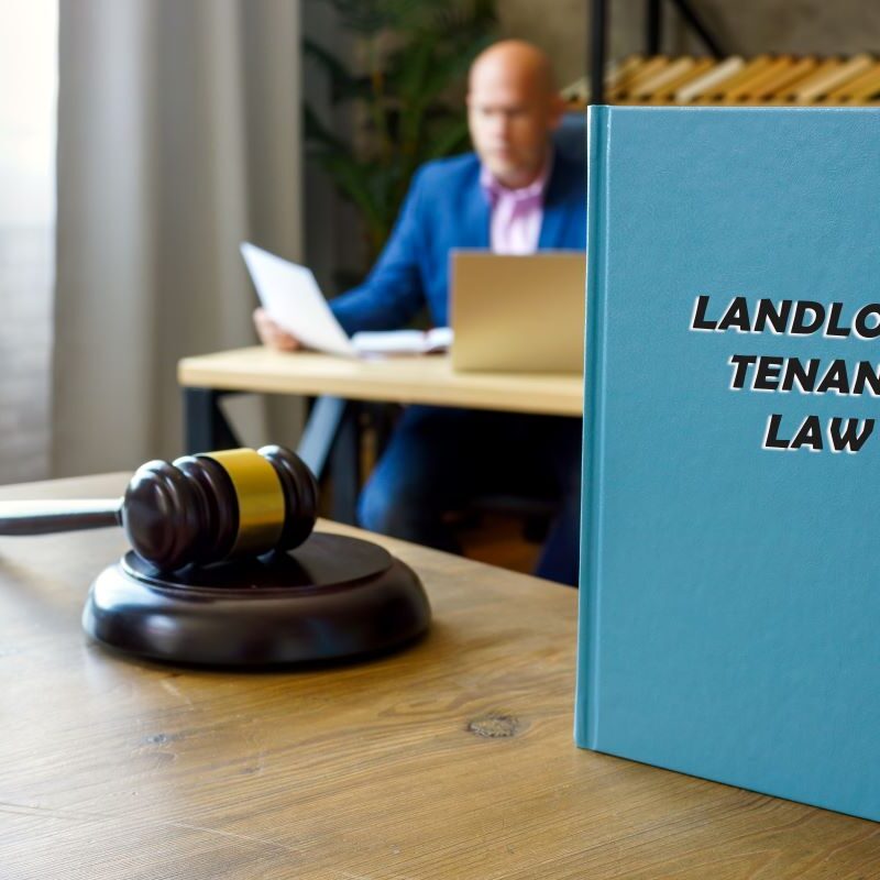 Lawyer working on landlord tenant law in Sacramento, California.